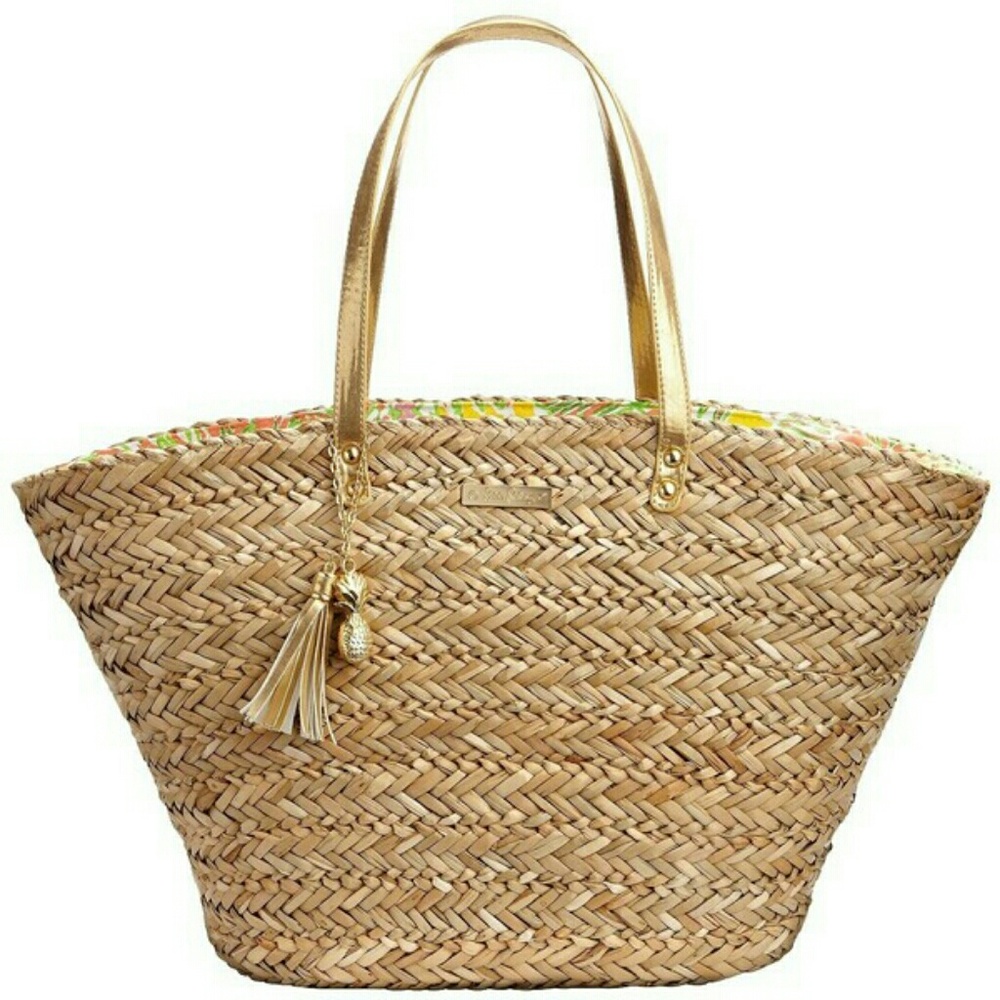 Lilly Pulitzer Staw Bag