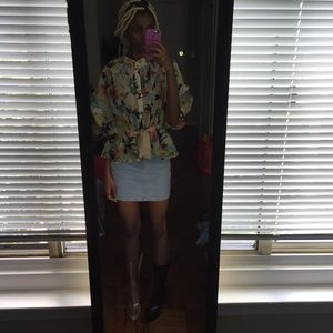 Floral blouse