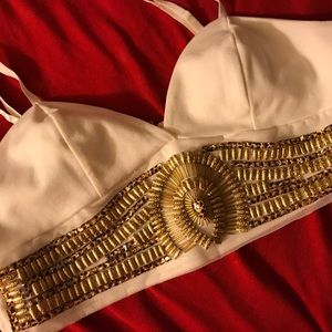 Bebe Briana Beaded Bralette