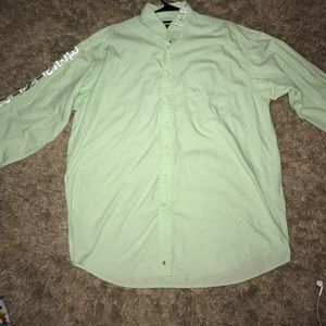 Resistol Cowboy Button Down (Light Green)