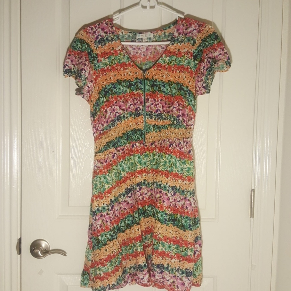 Floral Mini Summer Dress