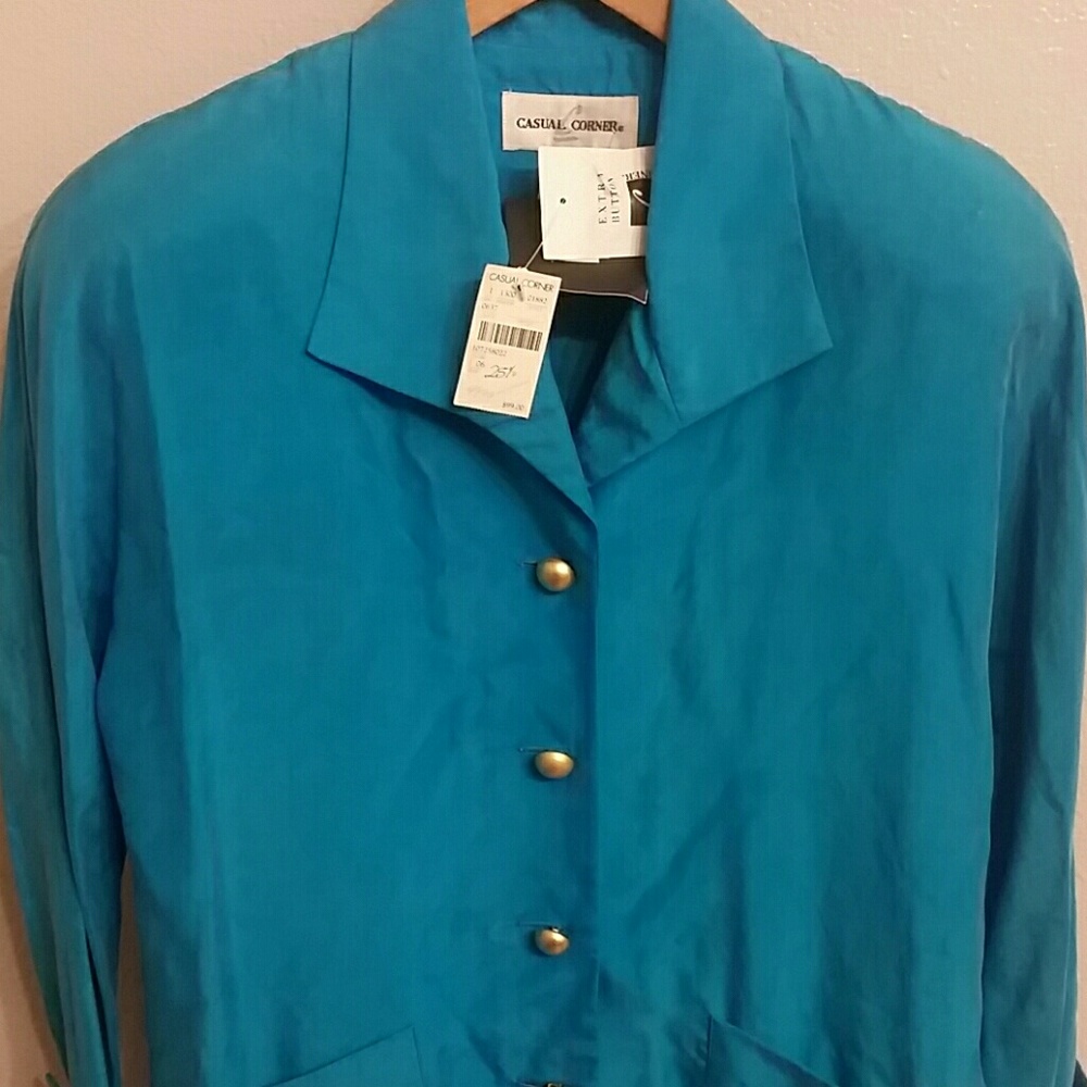 NWT 90's Vintage Shirt Dress, Oversized