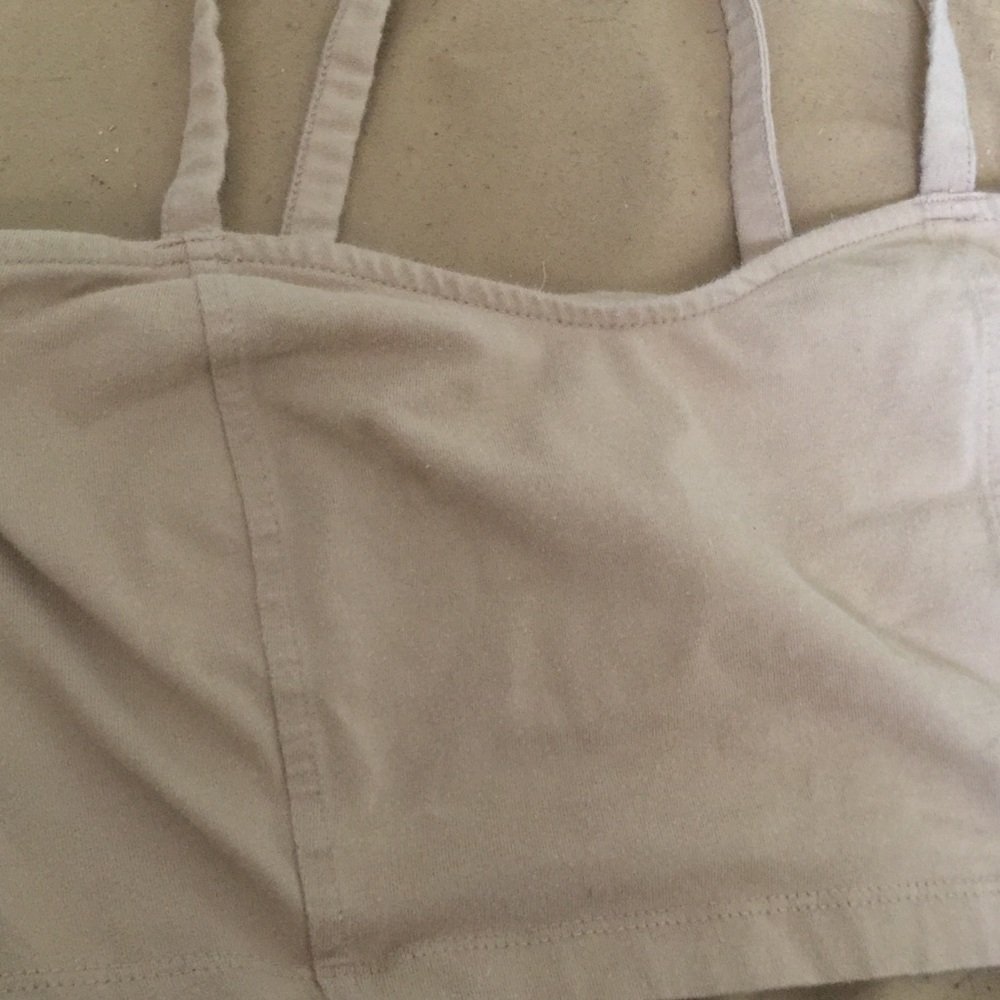 forever21 nude caged bralette! size SMALL!