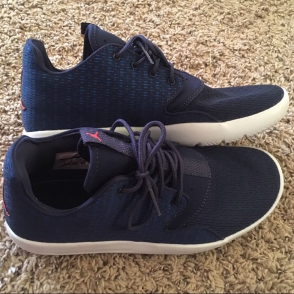 Navy Blue Low Rise Jordan's