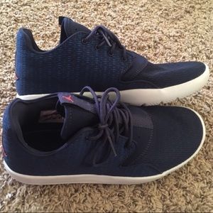 Navy Blue Low Rise Jordan's