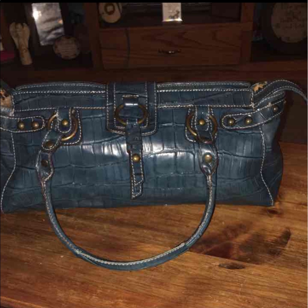 SALE: Nine West Teal Handbag