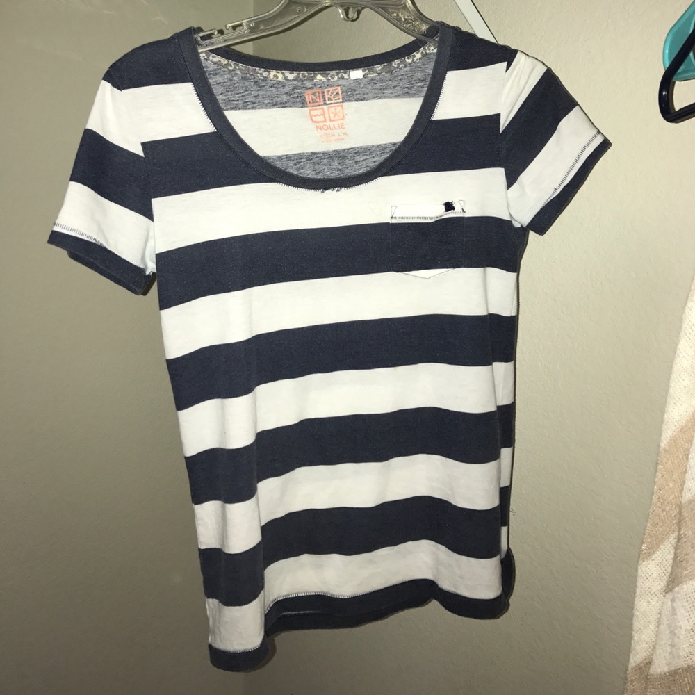 tomboy striped tight tee