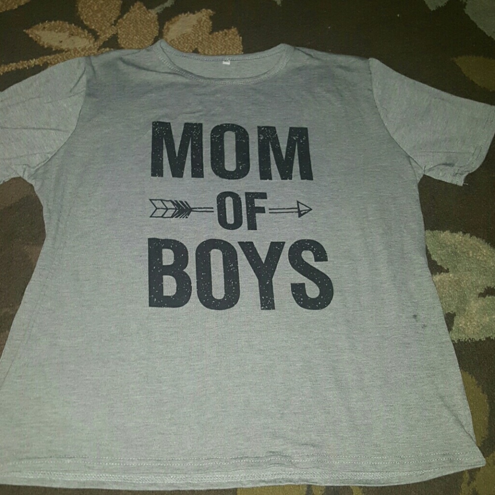 Mom of Boys Tee
