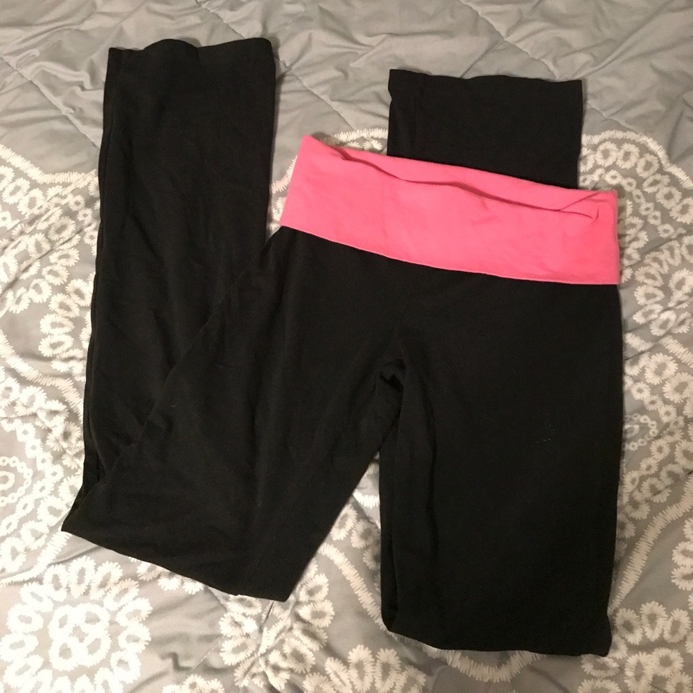 Flare leg Victoria secret yoga pants