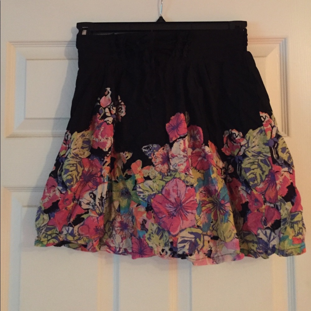 Maurice's knee length a line skirt