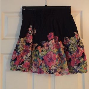 Maurice's knee length a line skirt