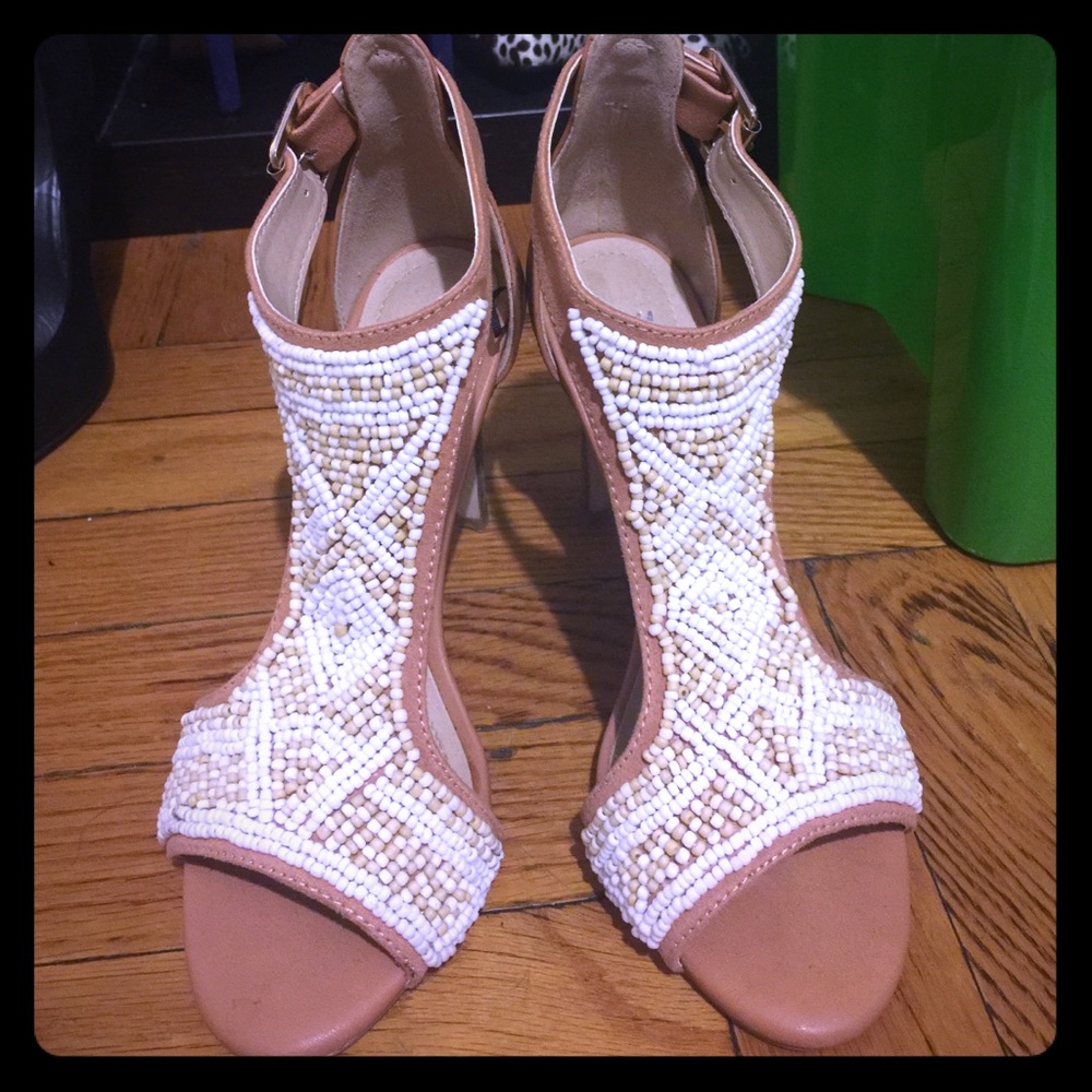 Beautiful Beaded Sandals