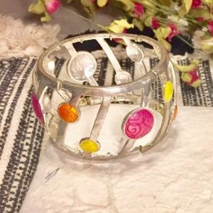 ✨SALE! Silver Tone Chunky Bracelet