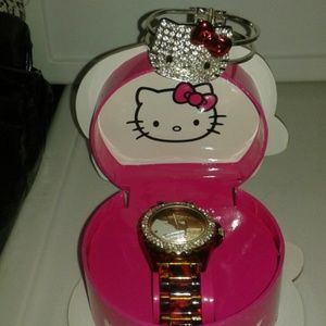 TWO Bundled Hello Kitty watches/bracelets - NEW - Sanrio