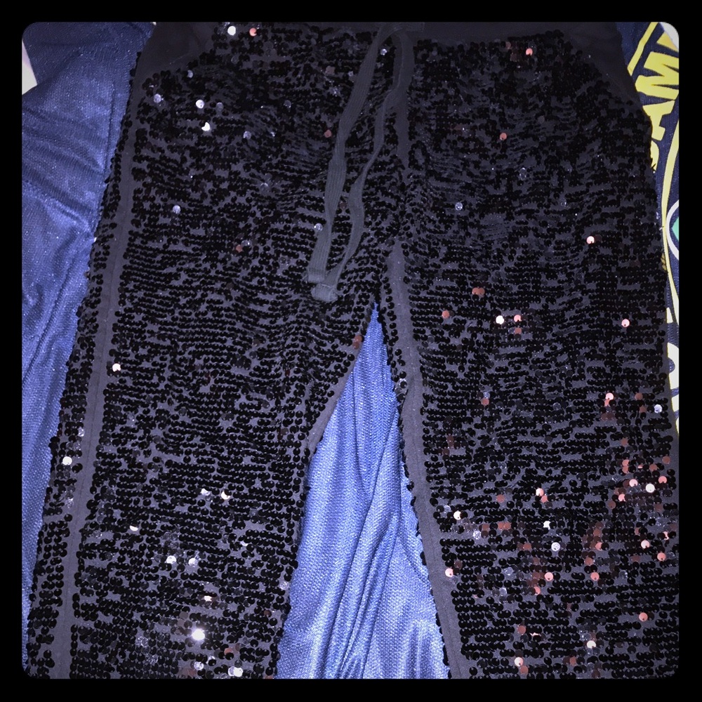 Pink all bling pants