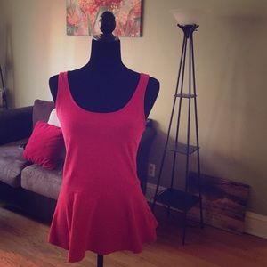 Express peplum shirt