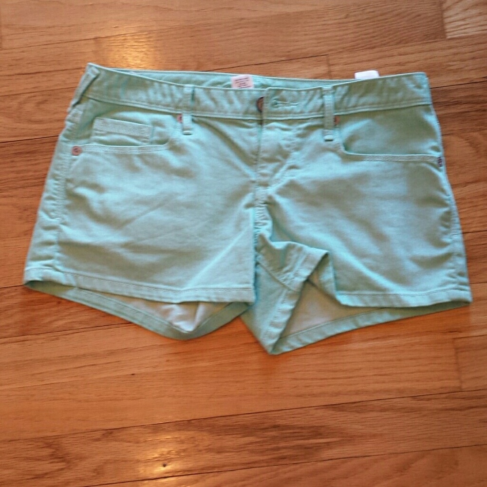 Mint shorts