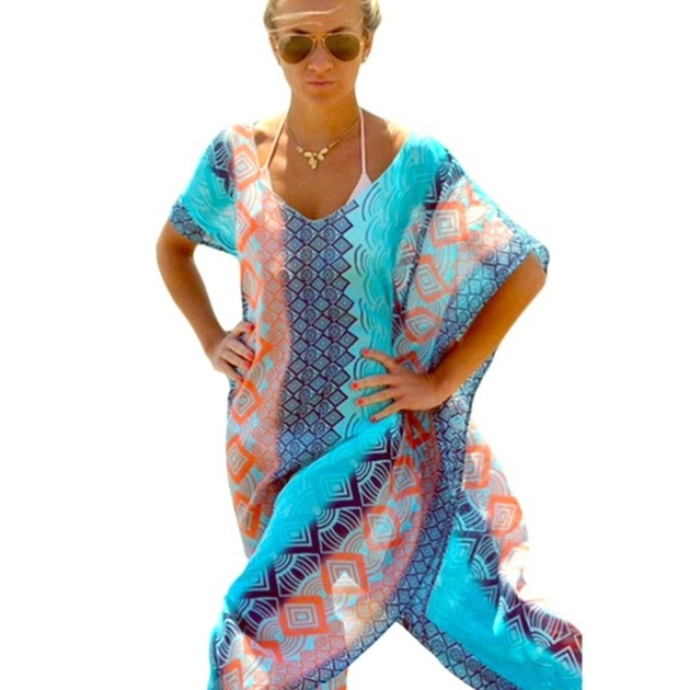 🆕 Beach Dress Swimsuit Bikini Coverup - Picture 1 of 2