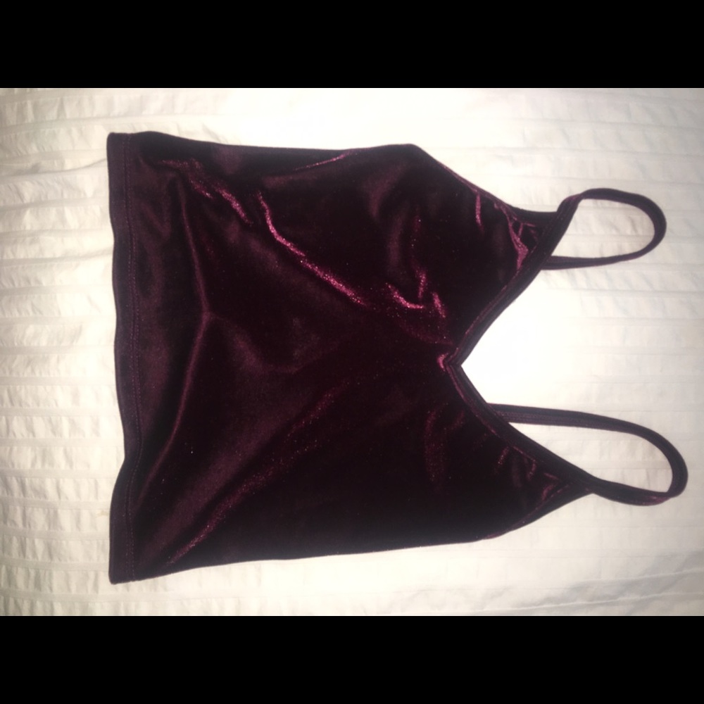Red velvet brandy melville tank