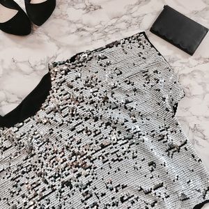 Sequin Crop Top (PLUS SIZE)