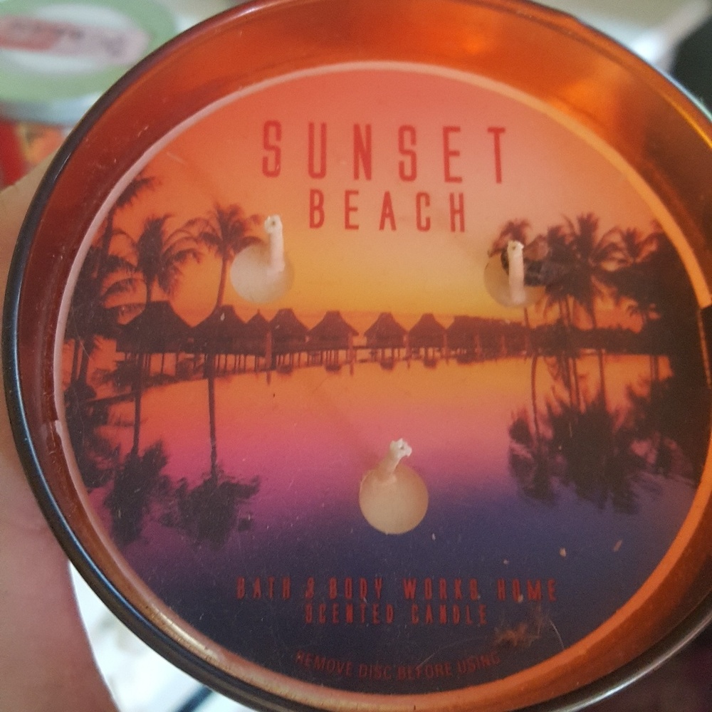 Bath & Body Works Sunset Beach candle