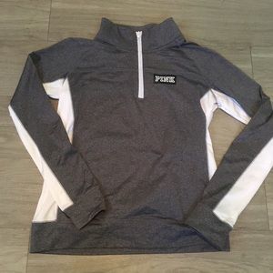 Pink VS quarter zip