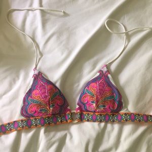 Victoria's Secret Paisley Bikini Top
