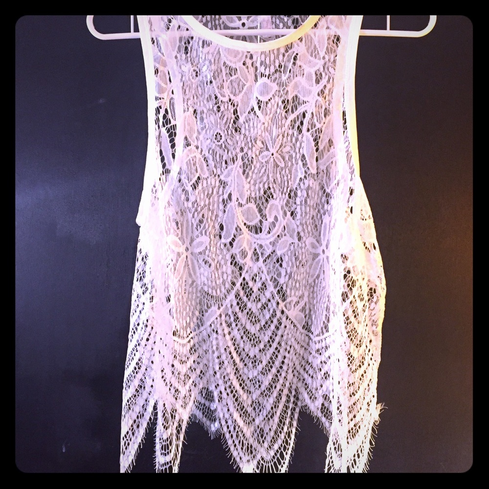 Bathing suit cover up or sexy tank