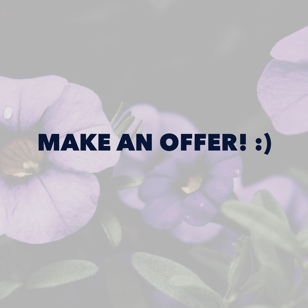 Very open to reasonable offers!!