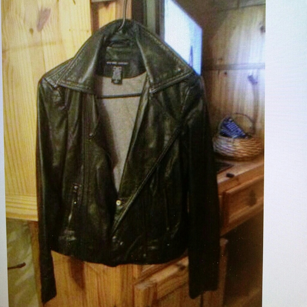 New York & Company black waist length jacket