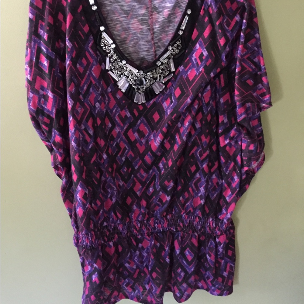 Faded Glory peplum top