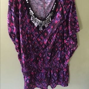 Faded Glory peplum top