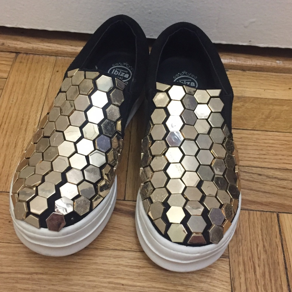 Jeffrey Campbell platform slide on sneakers