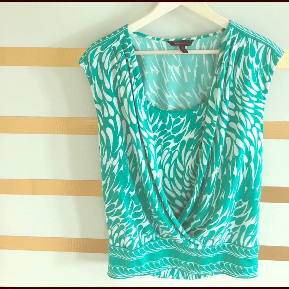 BCBG MAXAZRIA Sleeveless Blouse