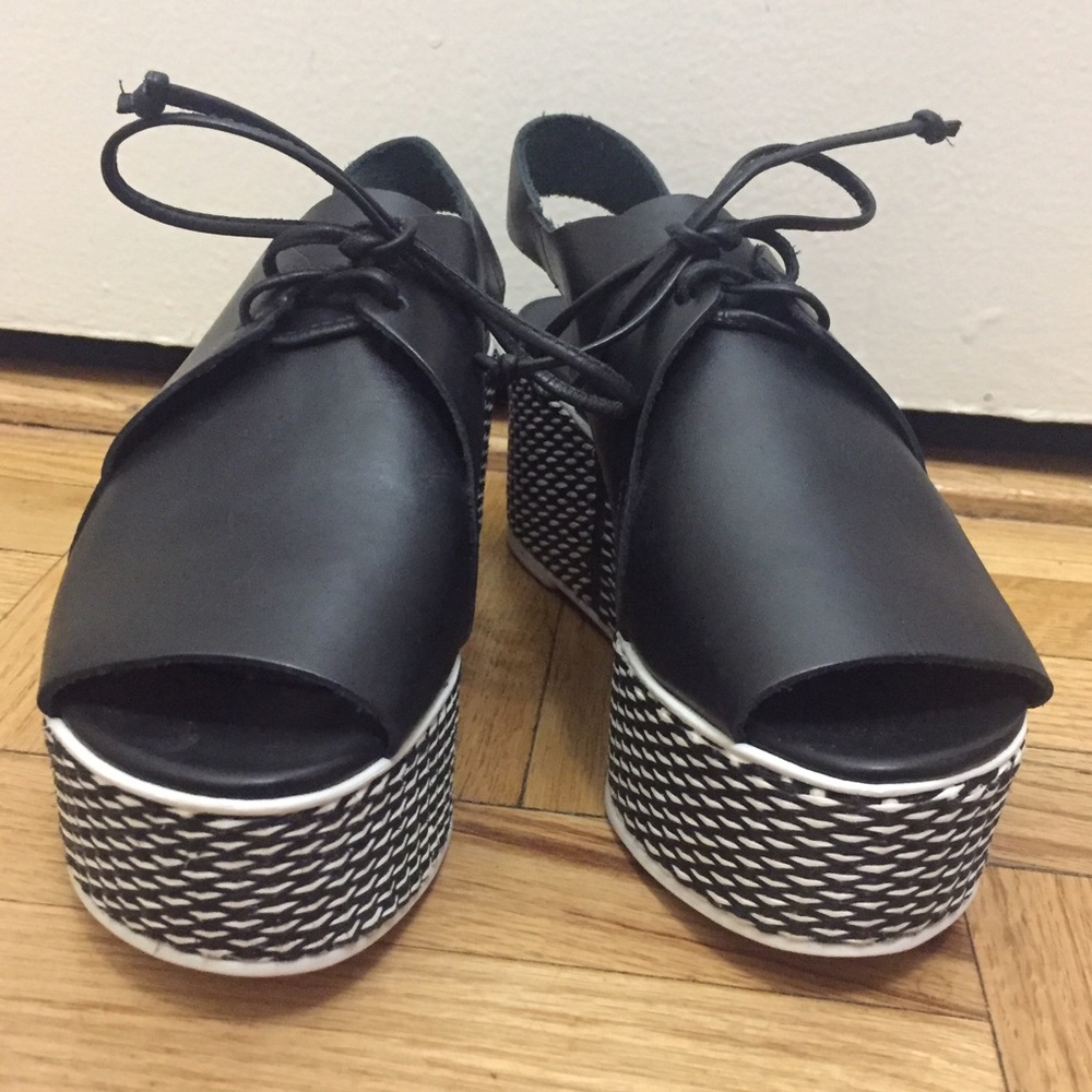 Tibi flatform sandals