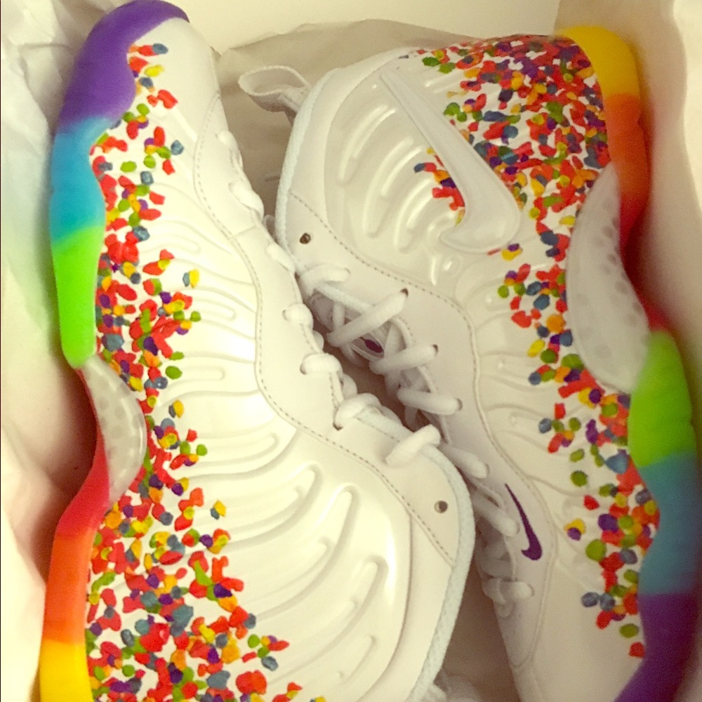 Nike Foam Posites "Little Posites" Fruity Pebbles