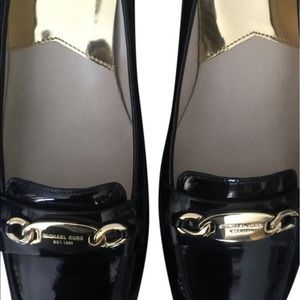 Michael Kors patent NIB 8 1/2 Lainey Mid Loafer