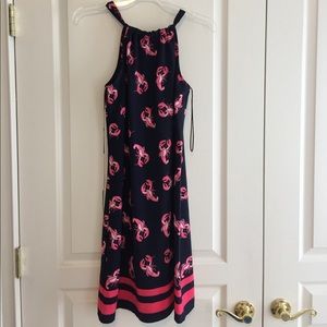 Crown & Ivy lobster dress with tie