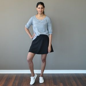 Skirt and sweater