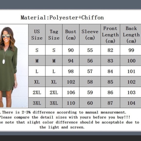 Navy tunic dress - Picture 4 of 4