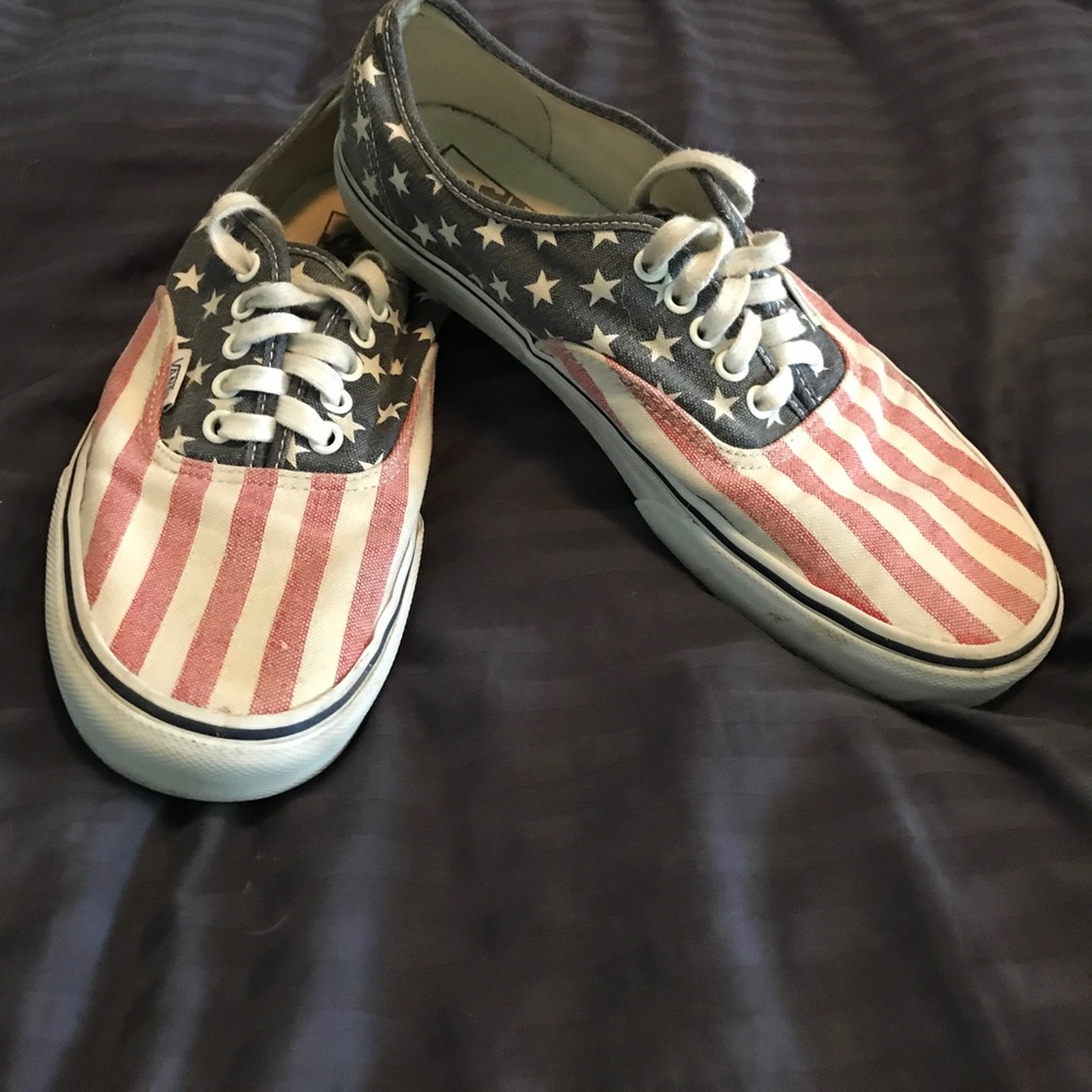Men's American Flag vans