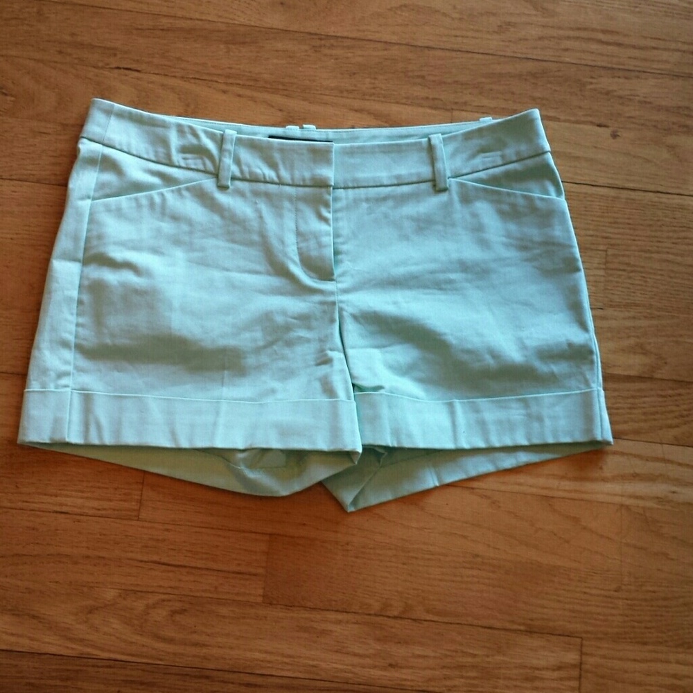 Mint shorts