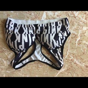 Pink Victoria Secret small padded sports bra