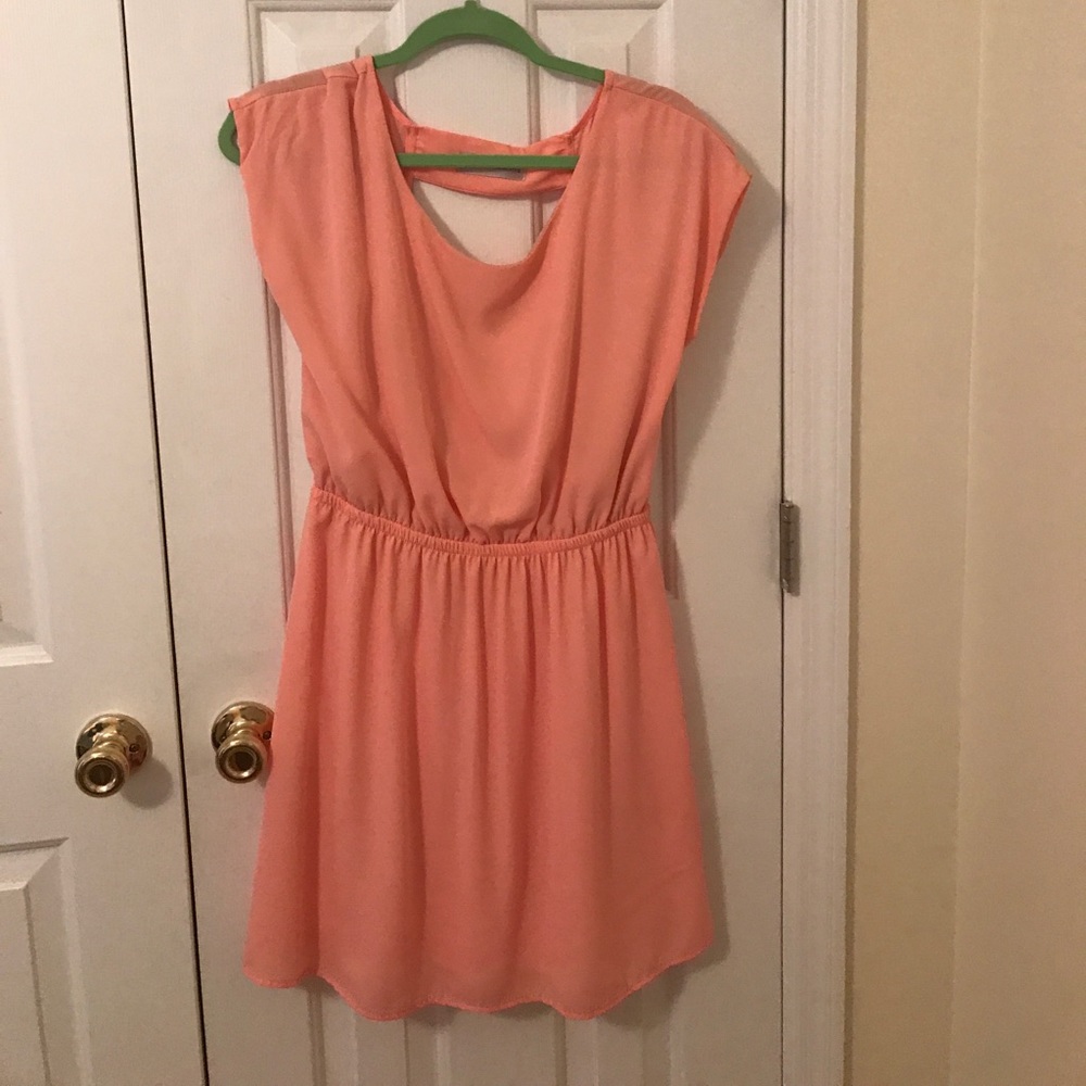 Coral Pink Dress
