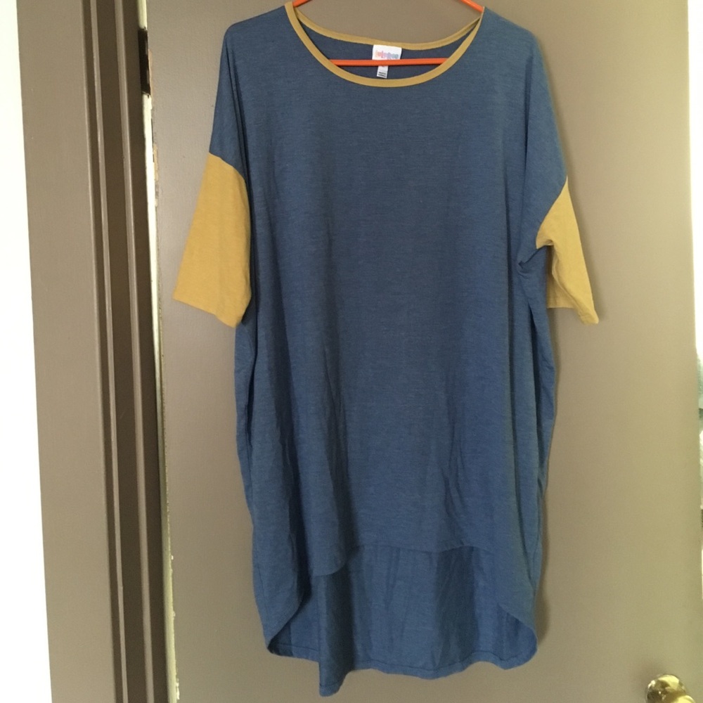 Blue and gold Irma
