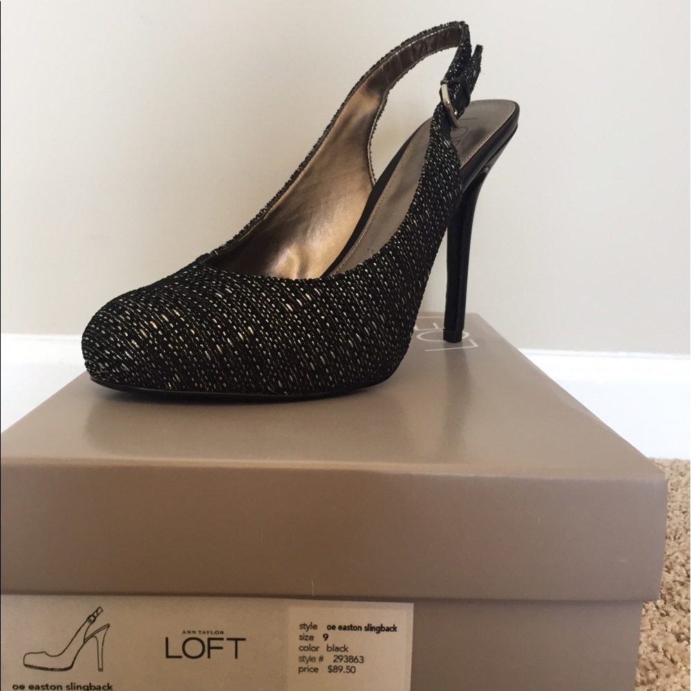 Ann Taylor Loft slingback