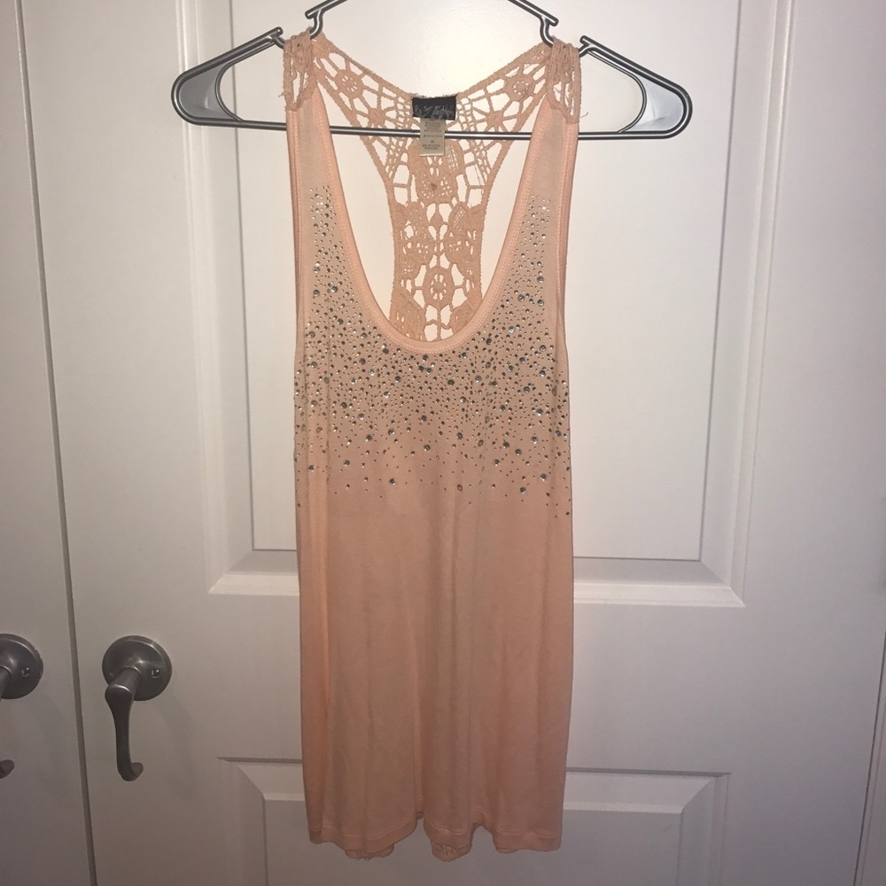 Rhinestone tank from The Buckle