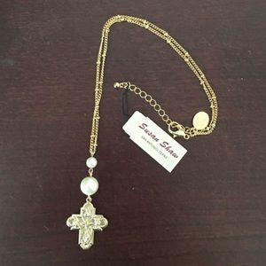 Cross Necklace by Susan Shaw