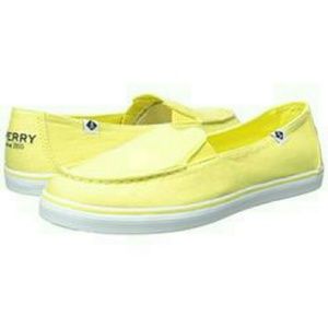New Sperry Top-Sider Zuma Yellow Canvas