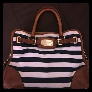 MK striped purse